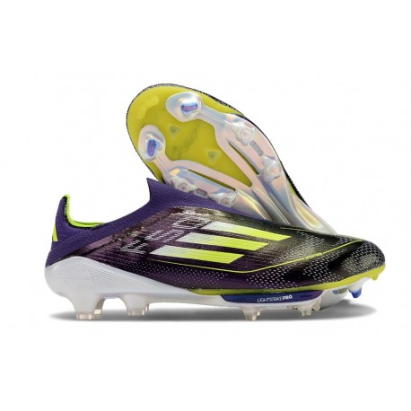Fotbollsskor för Herrar adidas F50+ FG Lila Gul