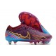 Nike Fotbollsskor Zoom Mercurial Vapor 15 Elite SG-Pro Mbappé Personal Edition - Röd Guld