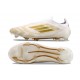 adidas F50 Elite Laceless FG Vit Guld