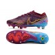 Nike Fotbollsskor Zoom Mercurial Vapor 15 Elite SG-Pro Mbappé Personal Edition - Röd Guld