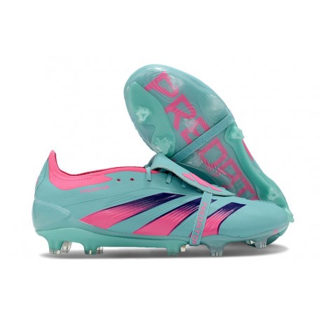 adidas Predator Foldover Tongue Elite FG Blå Rosa