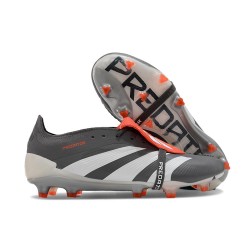 adidas Predator Foldover Tongue Elite FG Svart Vit Röd 
