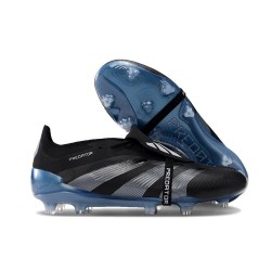adidas Predator Foldover Tongue Elite FG Svart Blå