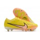 Nike Fotbollsskor Zoom Mercurial Vapor 15 Elite SG-Pro Lucent - Gul Rosa Svart