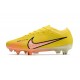 Nike Fotbollsskor Zoom Mercurial Vapor 15 Elite SG-Pro Lucent - Gul Rosa Svart