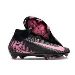 Fotbollsskor Nike Mercurial Superfly X Elite FG Svart Rosa