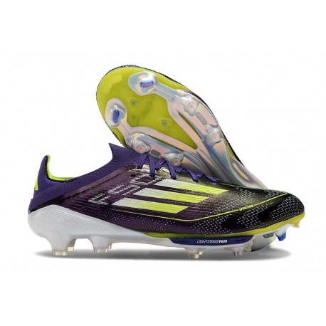 Skor adidas F50 + Elite FG Lila Gul