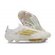Skor adidas F50 + Elite FG Vit Guld