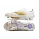 Skor adidas F50 + Elite FG Vit Guld