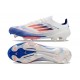 Skor adidas F50 + Elite FG Vit Blå Röd