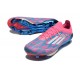 Skor adidas F50 + Elite FG Blå Vit Rosa