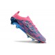 Skor adidas F50 + Elite FG Blå Vit Rosa