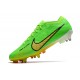 Nike Fotbollsskor Zoom Mercurial Vapor 15 Elite SG-Pro Grön Gul