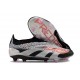 Adidas Predator Elite Snörlösa FG Svart Silver Röd 