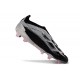 Adidas Predator Elite Snörlösa FG Svart Silver Röd 