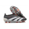 Adidas Predator Elite Snörlösa FG Svart Vit