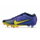 Nike Fotbollsskor Zoom Mercurial Vapor 15 Elite SG-Pro Lila Gul