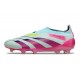 Adidas Predator Elite Snörlösa FG Blå Rosa