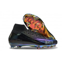 Fotbollsskor Nike Mercurial Superfly X Elite FG Svart Lila
