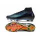 Fotbollsskor Nike Mercurial Superfly X Elite FG Svart Lila