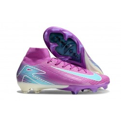 Fotbollsskor Nike Mercurial Superfly X Elite FG Lila Blå
