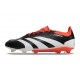 Adidas Predator 24 Elite FG Solar Energy Svart Vit Röd