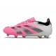 Adidas Predator 24 Elite FG Rosa Vit Svart
