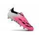 Adidas Predator 24 Elite FG Rosa Vit Svart