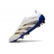 Adidas Predator 24 Elite FG Vit Grå Blå Röd