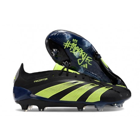 Adidas Predator 24 Elite FG Svart Grön 