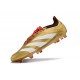 Adidas Predator 24 Elite FG Guld Vit Röd