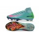 Nike Zoom Mercurial Superfly 10 Elite FG Cosmic Speed 2 - Turkos Svart