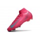 Nike Zoom Mercurial Superfly 10 Elite FG Rosa Grå