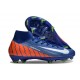 Nike Zoom Mercurial Superfly 10 Elite FG Blå Orange Vit