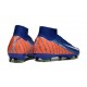 Nike Zoom Mercurial Superfly 10 Elite FG Blå Orange Vit