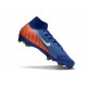 Nike Zoom Mercurial Superfly 10 Elite FG Blå Orange Vit
