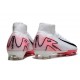 Nike Zoom Mercurial Superfly 10 Elite FG Vit Röd Svart
