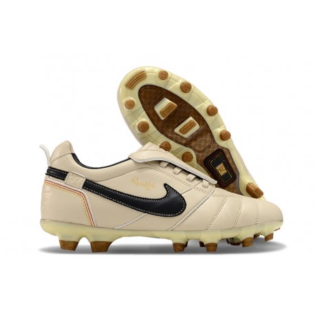 Nike Tiempo Legend 10 Elite FG Ronaldo Beige Svart