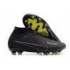 Nike Air Zoom Mercurial Superfly Elite 9 AG Shadow -Svart Grå Vit Neon