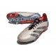 Adidas Predator 24 Elite FG Vivid Horizon - Silver Röd Svart