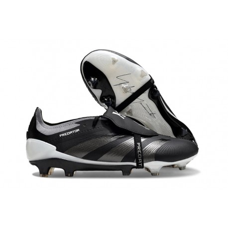Adidas Predator Tongue Elite FG Nightstrike Svart Grå