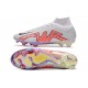 Nike Zoom Mercurial Superfly 9 Elite FG Vit Svart Röd