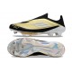 Fotbollsskor för Herrar adidas F50+ Snörlösa Elite FG Guld Svart Vit