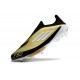 Fotbollsskor för Herrar adidas F50+ Snörlösa Elite FG Guld Svart Vit