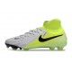 Fotbollsskor Nike Phantom Luna II Elite FG Silver Svart Volt