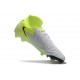 Fotbollsskor Nike Phantom Luna II Elite FG Silver Svart Volt