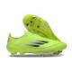 Fotbollsskor för Herrar adidas F50+ Snörlösa Elite FG Gul Svart