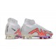 Nike Zoom Mercurial Superfly 9 Elite FG Vit Svart Röd
