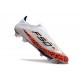 Fotbollsskor för Herrar adidas F50+ Snörlösa Elite FG X Messi Vit Svart Röd 