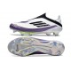 Fotbollsskor för Herrar adidas F50+ Snörlösa Elite FG X Messi Vit Svart Lila